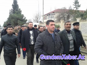 KXCP Ağsu rayon şöbəsi Xocalı Soyqrımını yad etdi.- Foto-Video