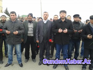 KXCP Ağsu rayon şöbəsi Xocalı Soyqrımını yad etdi.- Foto-Video