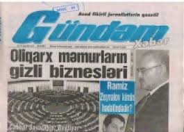Gündəm Xəbər» qəzetinə qarşı təxribat