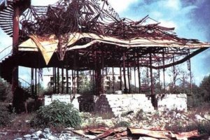 Ermənilər Ağdamdakı “Çay evi”ni bu hala salıblar - FOTOLAR