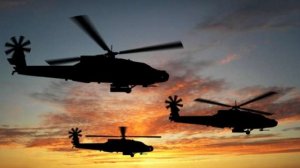 Ordumuzun helikopterləri sərhəddə doğru göndərilib