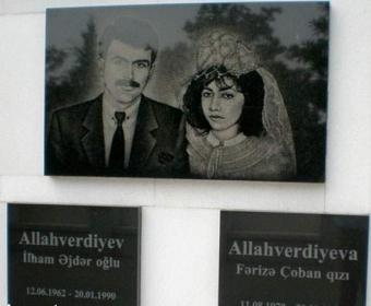 İlham və Fərizənin məzarını təhqir edən şəxs "iş başında" tutuldu - YENİLƏNİB