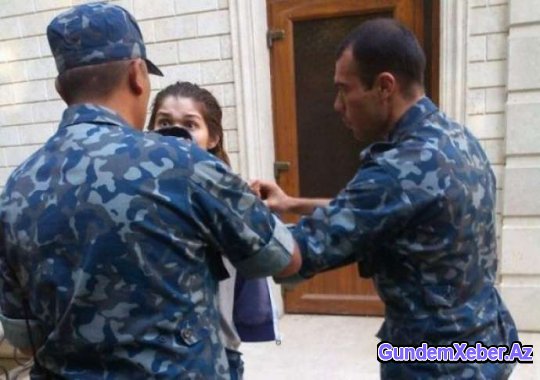 Prezidentin qızının həbs fotoları yayıldı