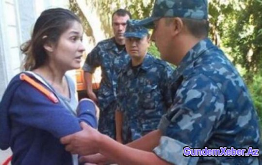 Prezidentin qızının həbs fotoları yayıldı