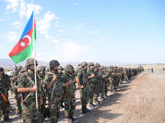 Azərbaycan Ordusunun irimiqyaslı təlimlərindən yeni görüntülər - Fotolar