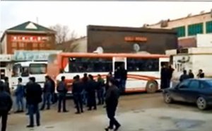 Bakıda daha bir "ölüm avtobusu" - (Video)