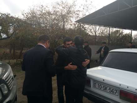 Deputat helikopteri vuran hərbçinin evində (FOTOLAR)