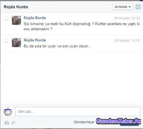 Avropa.info PKK tərəfindən təhdid edilidi (Fotofakt)