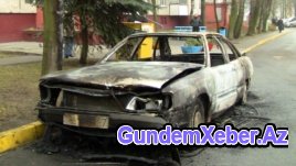 Ermənistanda müxalifətçilərin maşınları yandırıldı