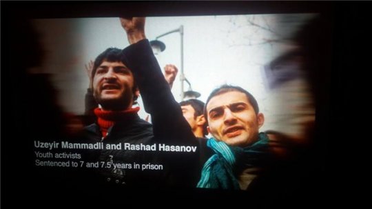 Norveçdə Azərbaycanın siyasi dustaqlarına Saxarov mükafatı verildi – Fotolar və video