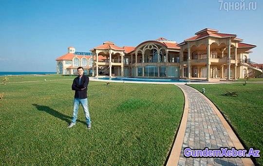 Eminin əkizləri üçün tikdirdiyi möhtəşəm villadan- Fotolar