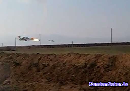 Hərbiçimiz erməni helikopterinə gorә cəzalandırıldı - VİDEO