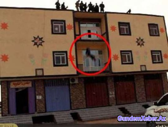 İŞİD homoseksual iraqlını şəhərin ən hündür binasının damından atdı - Video