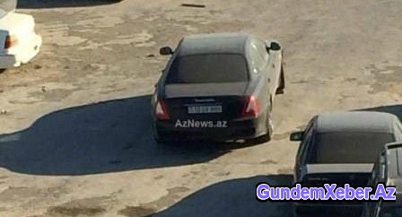 Deputat oğlu Bakıda “avtoş"luq” etdi (FOTO)