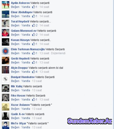 Gənclər Fazil Mustafanın təhqirinə cavab verdi- Screeshot 