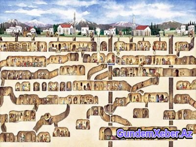 Evini təmir etmək istədi - Evin altında yeraltı şəhər aşkarladı İNANILMAZ - FOTOLAR