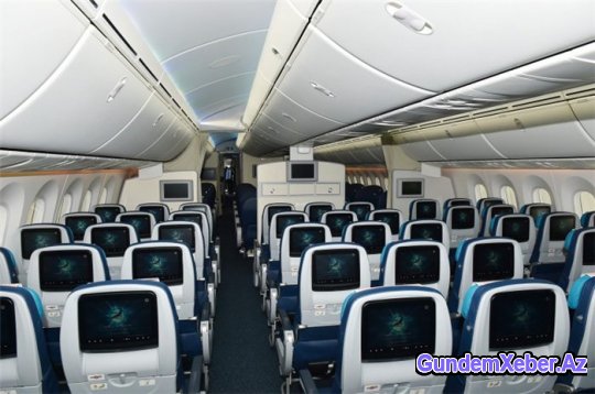 Prezident və xanımı “Boeing-787-8”-un pilot kabinəsində (FOTO)