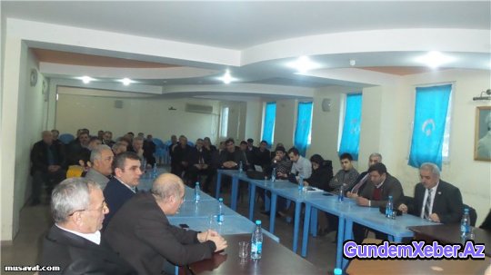 Müxalifət parlament seçkilərini müzakirə etdi- dəyirmi masa- Fotolar