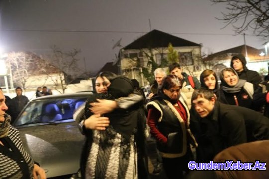 Lamiyə Şəmkirdə belə qarşılandı - FOTOLAR