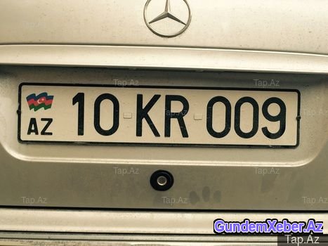 Azərbaycanda avtomobil nömrələrinin açıq alveri gedir - FOTOLAR