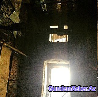 Bakıda tanınmış müğənninin evi yandı - Fotolar+Video