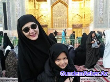 Məleykə Əsədova Məşhəd ziyarətində - FOTO
