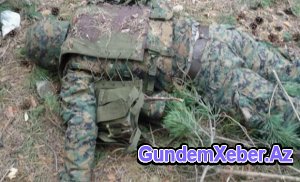 Ermənistan praporşikin ölümünü gizlədib: Keşişoğluyanın cəsədi uçuruma yuvarlanıb