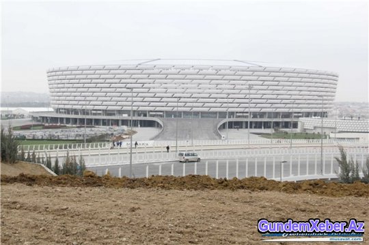 Bakı Olimpiya Stadionu ətrafında təhlükəsizlik tədbirləri gücləndirilib - REPORTAJ, FOTOLAR