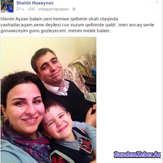 Binada yanan Ayxanın atası ürəkləri dağladı (FOTO)