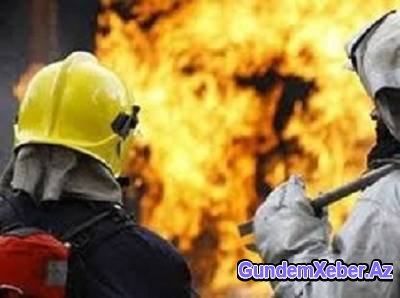 Xırdalanda ticarət obyektləri yandı
