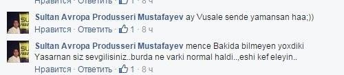 "Space"in aparıcısı ilə prodüser arasında şok "Facebook" yazışması FOTO