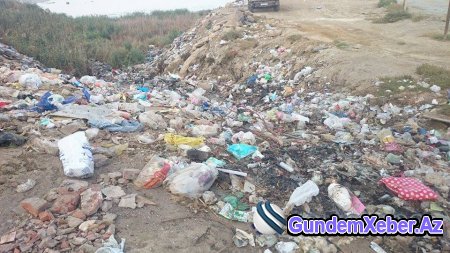 Qaradağ İcra Hakimiyyətinin bir addımlığında olan “zibil poliqon”u -FOTOLAR