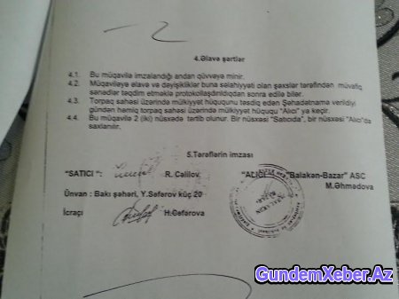 Keçmiş başçıya qarşı şok ittiham - Ermənilərlə işbirliyində olub?
