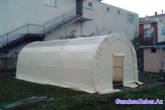 Şəkinin iki kəndində çadırlar qurulur