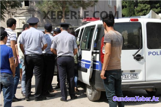 Sumqayıtda ara qarışdı: yol bağlandı, intihara cəhd olundu - FOTOLAR