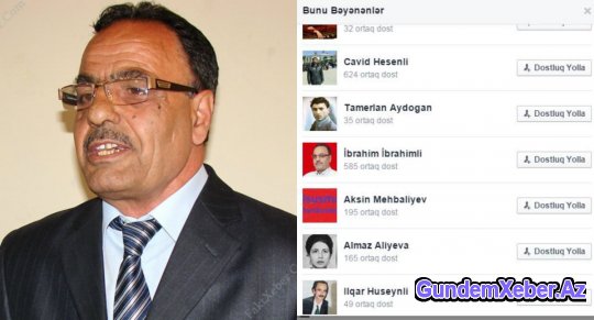 Əxlaqsız statusu “like” edənlərdən biri – İbrahim İbrahimli