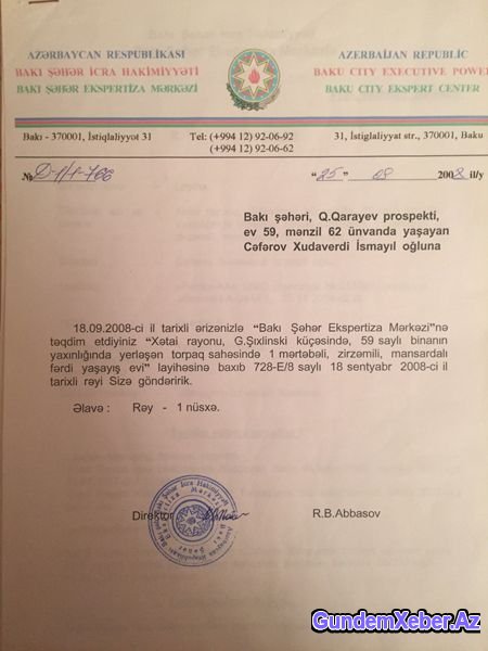 Hacıbala Abutalıbov sahibkarı aldadıb? - FOTOLAR Hacıbala Abutalıbov sahibkarı aldadıb? - FOTOLAR