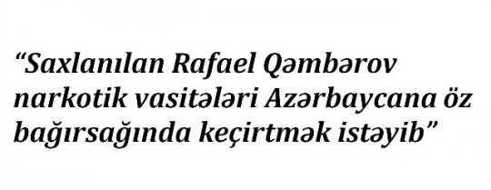 Bağırsağında narkotik keçirən şəxslər tutuldu