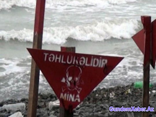Tovuzda mülki şəxs minaya düşdü