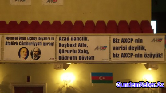 AXCP Etimad Qurultayını keçirdi - Reportaj