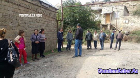 Zığda məmurlarla qarşıdurma: bir ev söküldü, intihar anonsu verildi