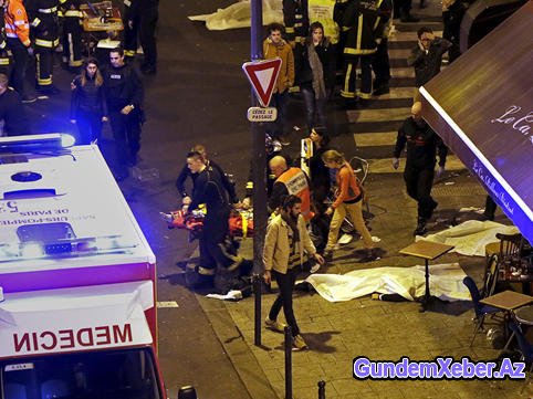 Parisdə ölən və xəsarət alanlar arasında Azərbaycan vətəndaşı yoxdur
