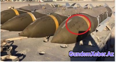 Fransa İŞİD-ə atdığı bombaların üzərinə görün nə yazdı - FOTO