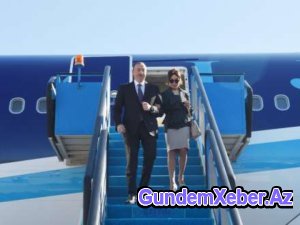 İlham Əliyev və xanımı Fransaya getdi