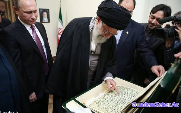 Putin İran prezidentinə qiymətli hədiyyə apardı