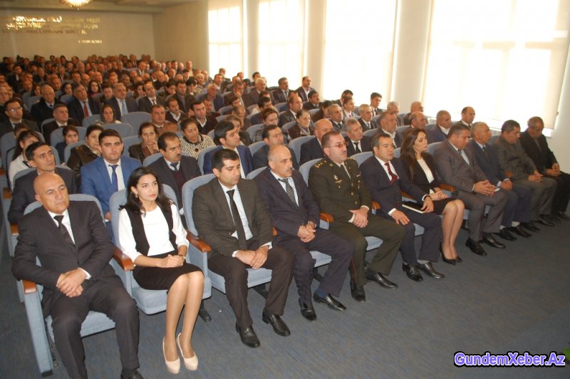 Biləsuvar rayonunda 12 Noyabr - Konstitusiya gününə həsr olunmuş tədbir keçirildi.