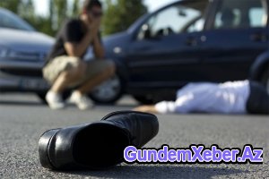 Gəncədə avtomobil piyadanı vurub