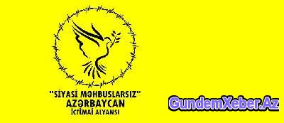 Alyans siyasi məhbuslara azadlıq tələb edir