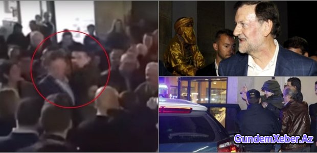 İspaniyalı gənc baş nazirə belə yumruq vurdu - VIDEO