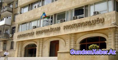 Bakı şəhər prokurorluğunun məlumatı
